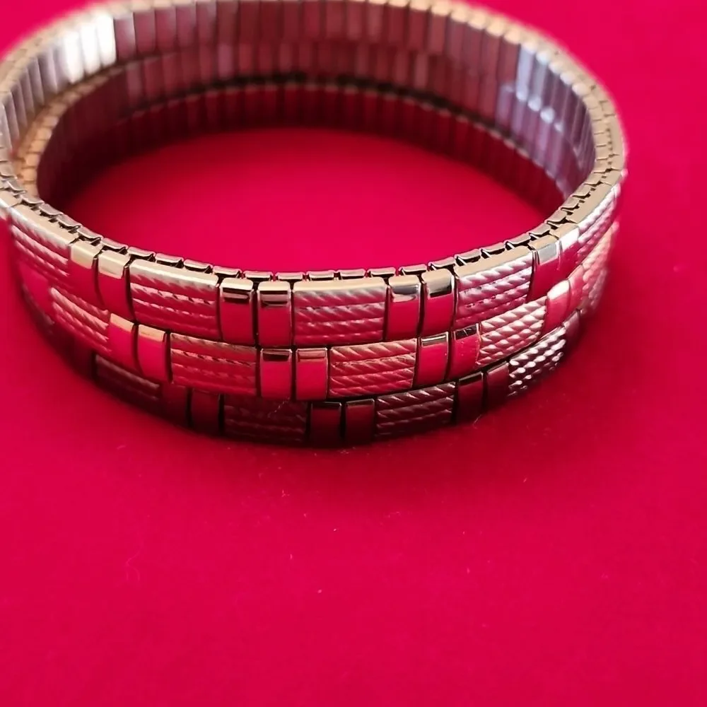 Vintage Milor 3 Piece Stretchy Bracelet Set